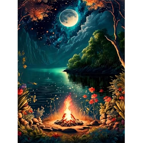 Bonfire | Diamond Painting