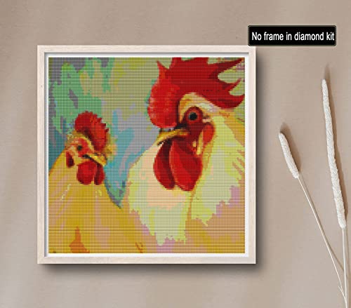 Rooster Chicken | Diamond Painting