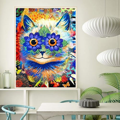 Colorful Cat | Diamond Painting