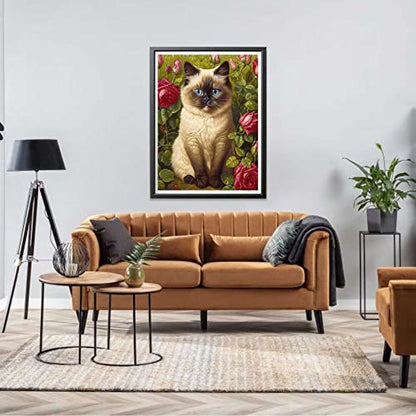 Siamese Cat | Diamond Painting