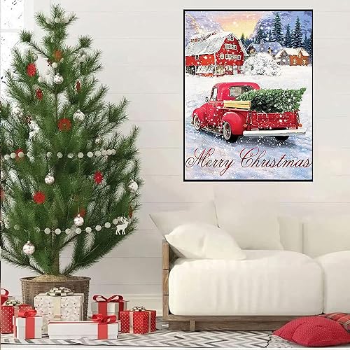Christmas Car | Diamond Painting