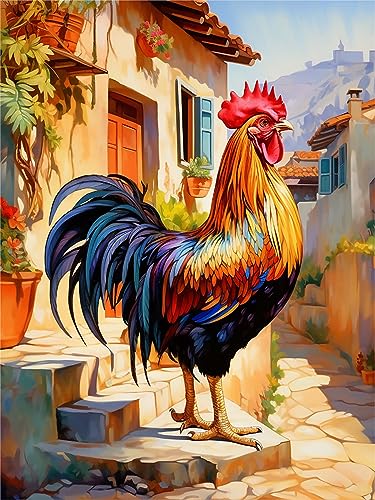 Rooster Chicken | Diamond Painting