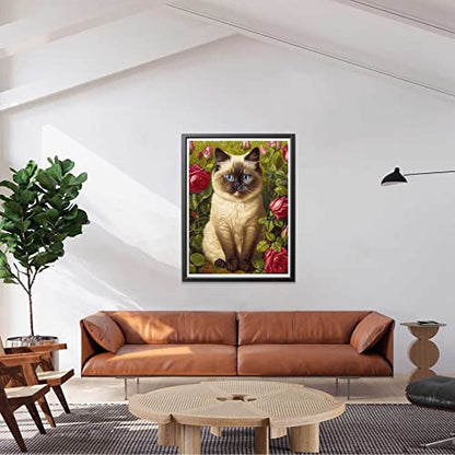 Siamese Cat | Diamond Painting