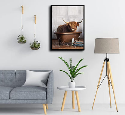 Bath Cow | Diamond Painting