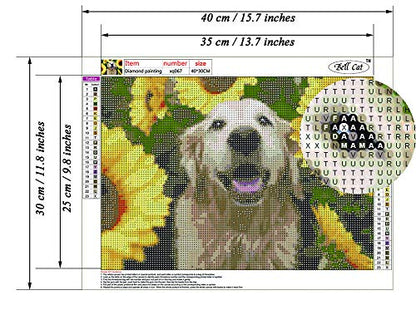 Golden Retriever Dog | Diamond Painting