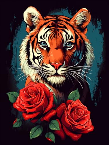 Tiger Blue Eyes | Diamond Painting