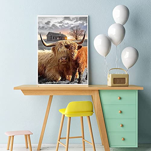 Highland Cow | Diamond Painting