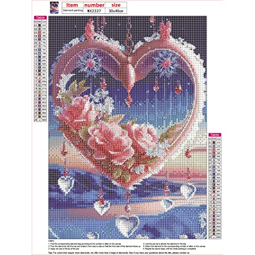 Beach Love Flower | Diamond Painting