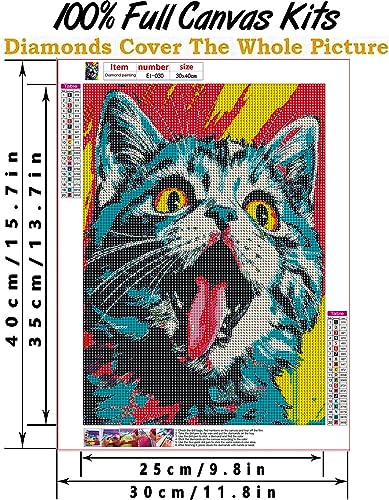 Cat Mad Kitty | Diamond Painting