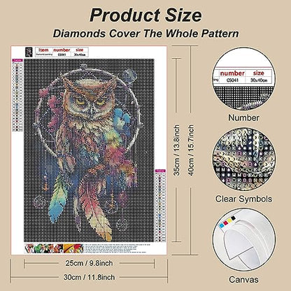 Owl | Diamond Painting