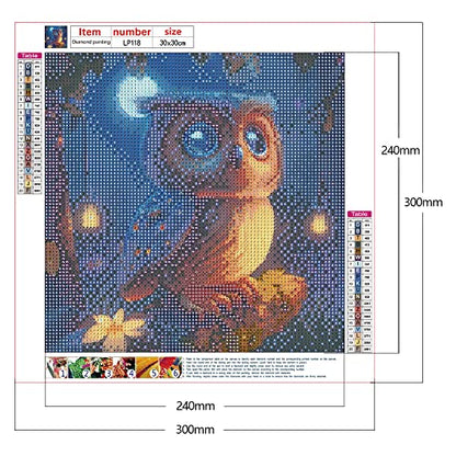 Owl | Diamond Painting