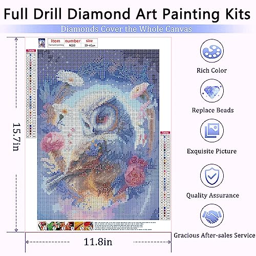 White Owl | Diamond Painting