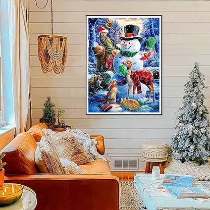 Snowman Christmas | Diamond Painting