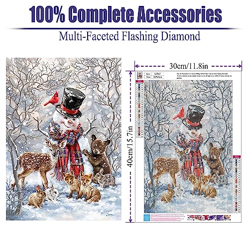 Snowman Christmas | Diamond Painting