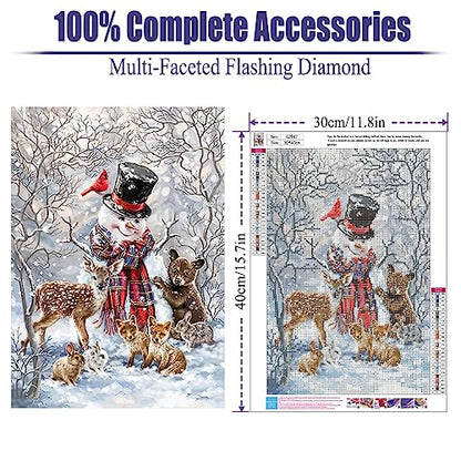 Snowman Christmas | Diamond Painting