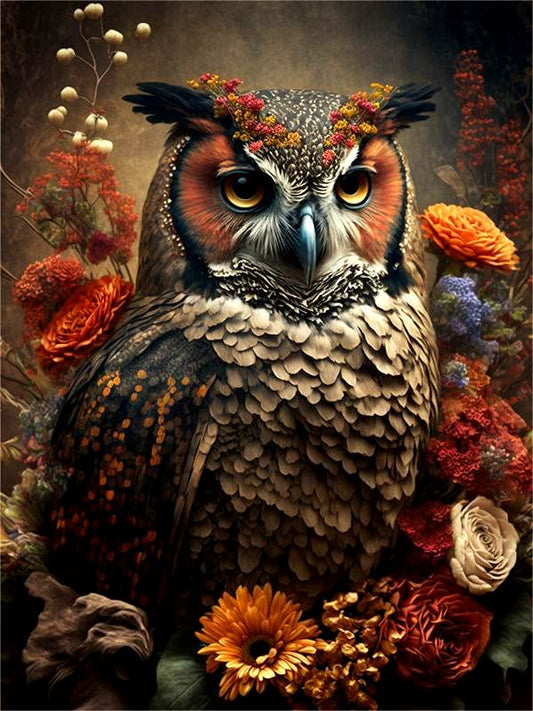 Owl | Diamond Painting