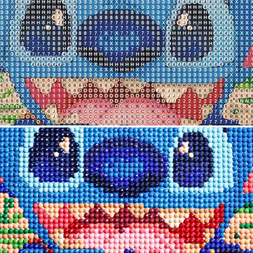 Stitch Is Playing The Guitar | Diamond Painting