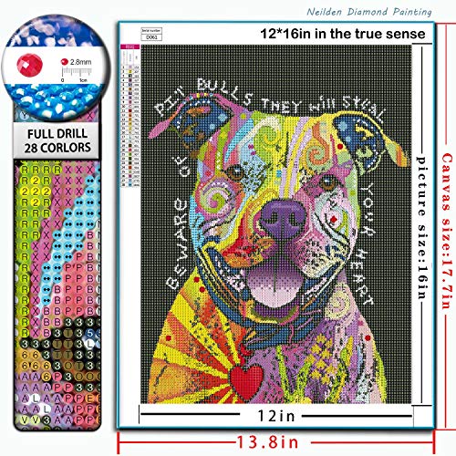 Dog Pit Bull | Diamond Painting