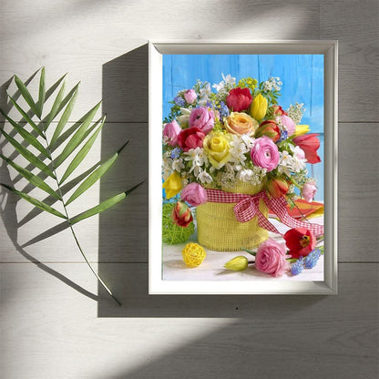 Colorful Flower | Diamond Painting