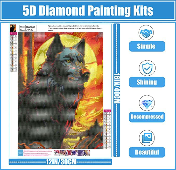 Wolf | Diamond Painting