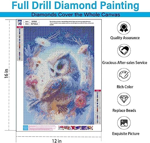 White Owl | Diamond Painting