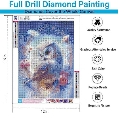 White Owl | Diamond Painting