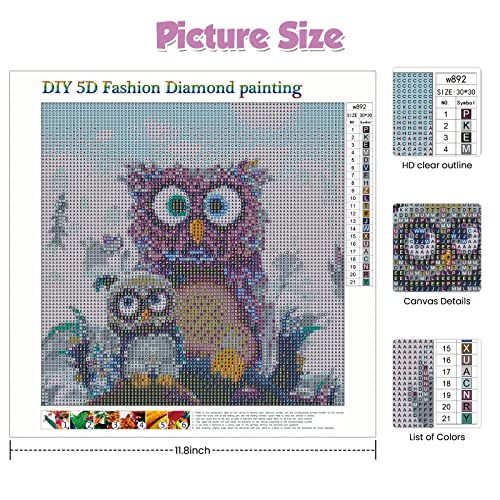 Owl | Diamond Painting