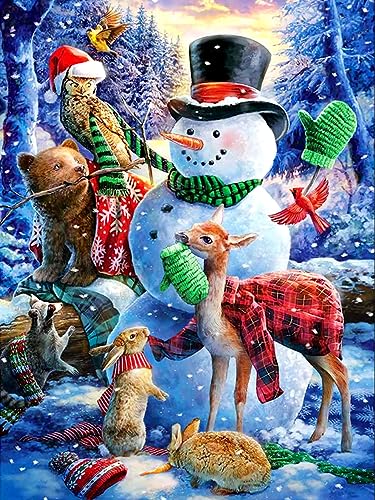 Snowman Christmas | Diamond Painting