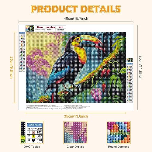 Toucan Bird | Diamond Painting