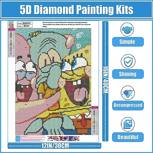 Cartoon Sponge | Diamond Painting