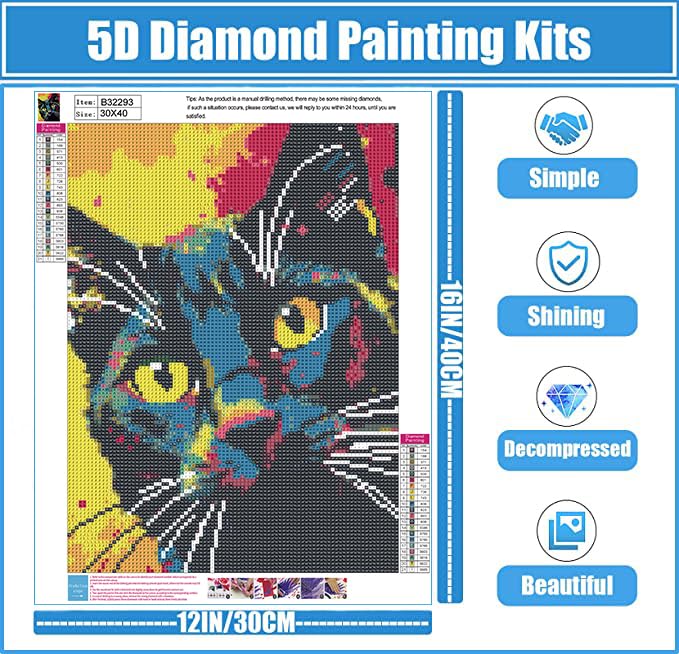 Black Cat | Diamond Painting