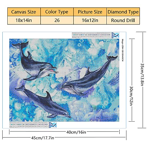 Dolphin | Diamond Painting