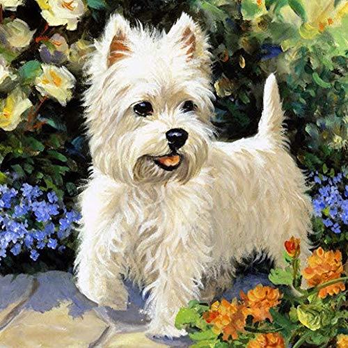 White Dog Westie | Diamond Painting