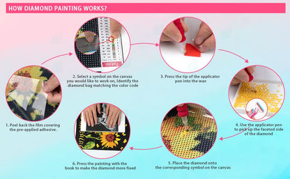 Blessed Sunflower | Diamond Painting