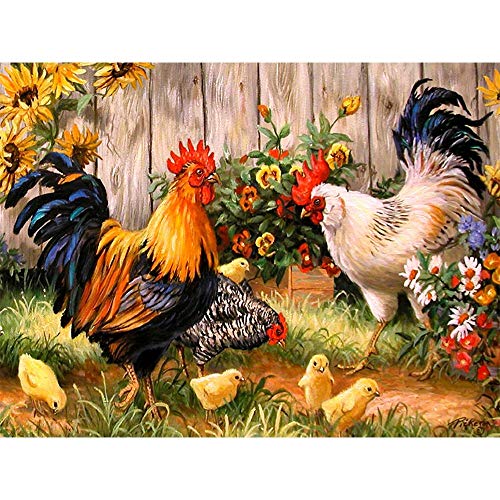 Rooster Chicken | Diamond Painting