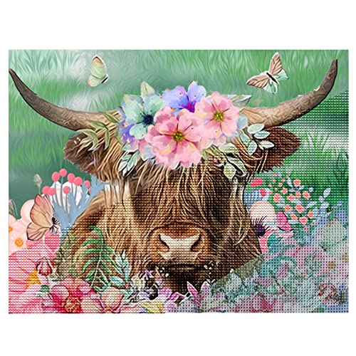 Highland Cow | Diamond Painting