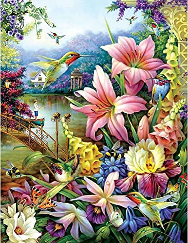 Bird Flower | Diamond Painting