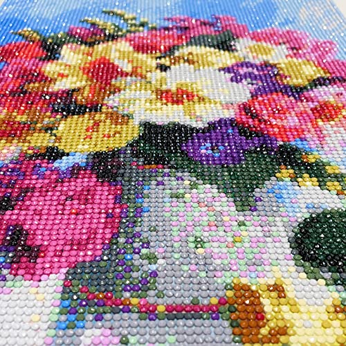 Flowers On The Table | Diamond Painting