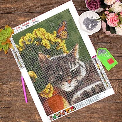 Butterfly Cat | Diamond Painting