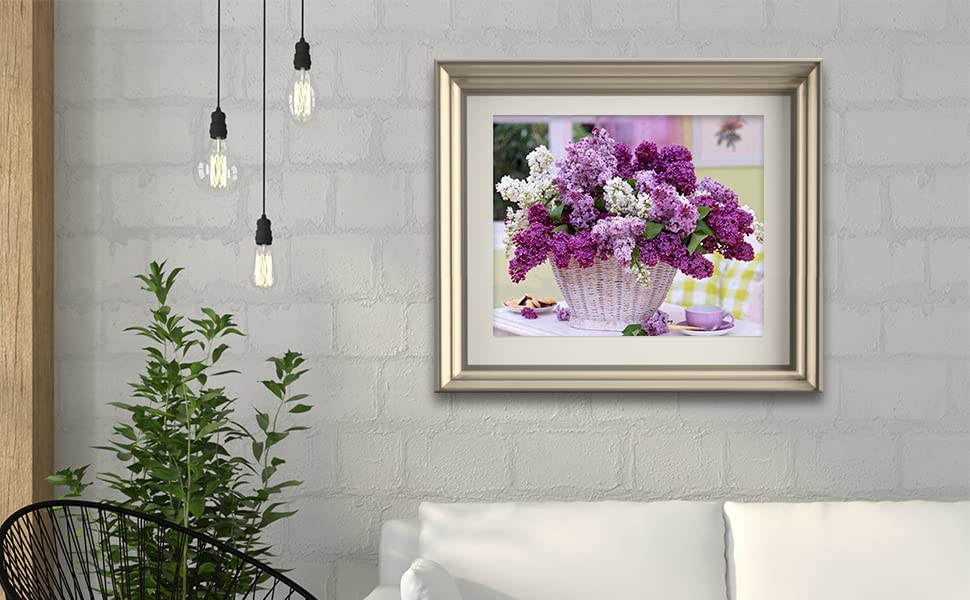 Lilac Flower | Diamond Painting