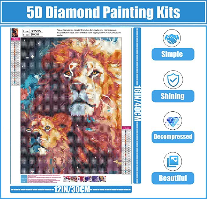 Lion | Diamond Painting