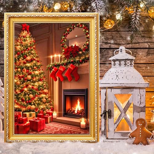 Christmas Tree Home | Diamond Painting