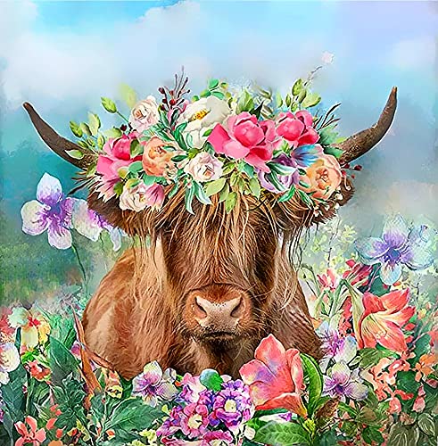 Highland Cow | Diamond Painting