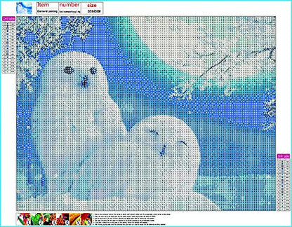 White Owl | Diamond Painting