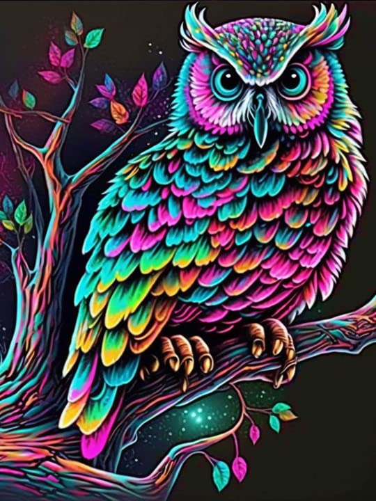 Owl | Diamond Painting