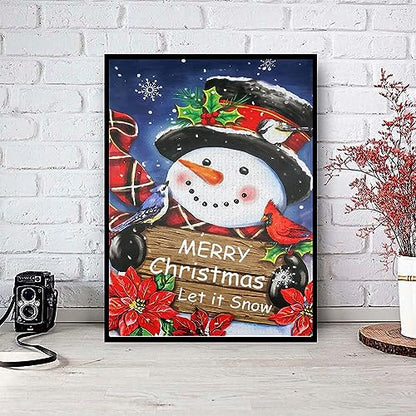 Snowman Christmas | Diamond Painting