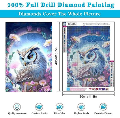 White Owl | Diamond Painting