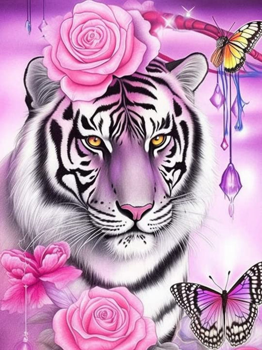 White Tiger | Diamond Painting