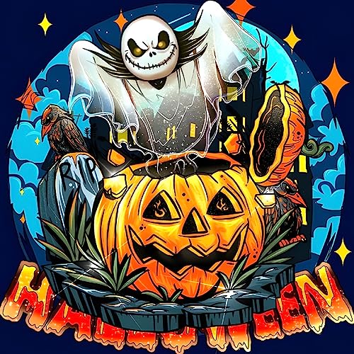 Ghost Pumpkin Halloween | Diamond Painting