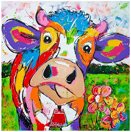 Colorful Cow | Diamond Painting